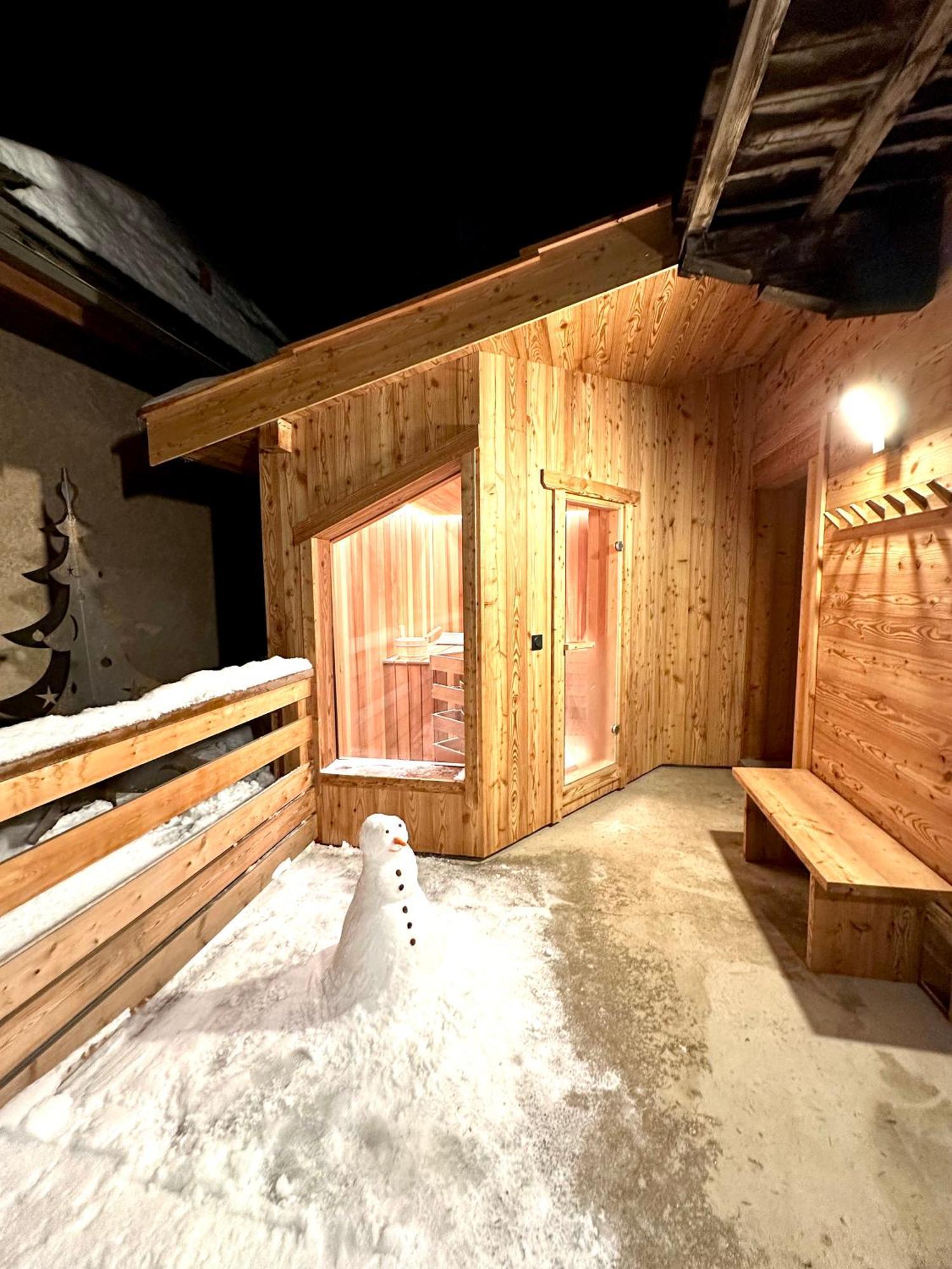 Le Janus, Pied Des Pistes, 2 Garages, Terrasse Avec Sauna Montgenèvre Δωμάτιο φωτογραφία